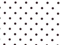 Pack Of 240, Black Dots On White Recycled Tissue 20" X 30" Sheets Tissue Prints For Packaging， Made In Usa， 100% Recycled