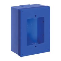 KIT-71101A-B STI Back Box and Spacer Kit for Switch Configuration 0, 3 and 4 - Blue
