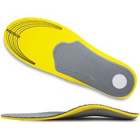 Ailaka Orthotic Cushion Arch Support Shoe Insoles, Unisex Daily Sports Performance Inserts for Flat Foot, Plantar Fasciitis, Feet Heel Pain Relief