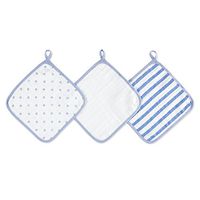 aden by aden + anais washcloth set 3 pack, dashing