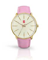 Prestige Medical Sunset Premium Watch, Gold With Pink Band