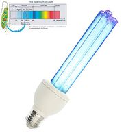 Deosdum UV Cleaning Light Bulb E27 UVC Lamp Bulb UV Anti-Bacteria Light Indoor