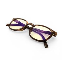 J+S Vision Blue Light Shield Computer Reading/Gaming Glasses - 0.0 Magnification - Anti Blue Light 100% UV Protection - Low Color Distortion Lens, WF1 Glossy Tortoise Frame