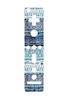 Fun Blue Pattern Bandana Wiimote Wii Controller Vinyl Decal Sticker Skin by Debbie's Designs