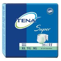 MCK68113100 - Adult Incontinent Brief TENA Super Tab Closure X-Large Disposable Heavy Absorbency