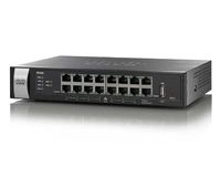 Cisco RV325 Gigabit Dual WAN VPN Router - 16 Ports - SlotsGigabit Ethernet - Desktop, Wall Mountable