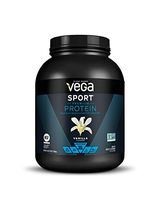 Vega Sport Protein Powder Vanilla (45 Servings, 65.8 Ounce) Plant Based Vegan Protein Powder, BCAAs, Amino Acids, Tart Cherry, Non Dairy, Keto-Friendly, Gluten Free,  Non GMO (Packaging May Vary)
