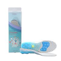 Medi&Story Dynamic Sports Gel Plantar Fasciitis Orthotic Shoe Cushion Insoles for Men and Women (L/Women 10~11, Men 9~10)