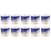 Smooth Soft Professional Series Premium Toilet Paper, Home Kitchen Toilet Tissue, Soft, 3-Ply Toilet Paper Strong Hand Towels for Daily Use, 10 Rolls