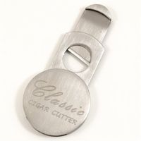Nibo Stainless Steel Round Single Blade Cigar Cutter