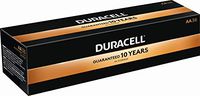 Duracell MN15P36 Standard Battery, AA, Alkaline, PK36 Lighting, Pack of 36, Black, 36 Count