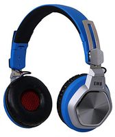 EMB EBH712-B Bluetooth Headphone, Hi-Fi Stereo Set, Foldable with Soft Memory Protein Earmuffs, Built in Mic for Hands-Free Calling