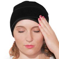 Headache and Migraine Relief Hat by Tilcare - Cooling Cap with Soft After Frozen Ice Pack - Flexible and Adjustable - Suitable for hot or Cold Therapy - Perfect for Easing Pain Caused by Chemotherapy