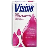Visine for Contacts .5 oz. (3 Pack)