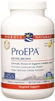 Nordic Naturals ProEPA - Fish Oil, 850 mg EPA, 200 mg DHA, Targeted Support for Cardiovascular Health, a Healthy Mood, and Optimal Cellular Function*, Lemon Flavor, 180 Soft Gels