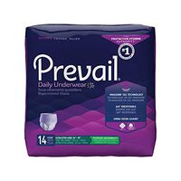 Prevail Daily Underwear Adult Underwear Pull On 2X-Large Disposable Heavy Absorbency, PWC-517 - Case of 56
