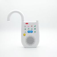 SONEic - Travel Sleep, Relax and Focus Sound Machine. 10 Soothing White Noise and Natural Sound Tracks and 7 Baby Lullaby Tracks, with Timer Option - White