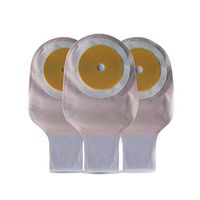 PIWYHOW Ostomy Bags, Ileostomy Stoma Care, One Piece Drainable Ostomy Pouch, Ostomy Colostomy Supplies, 10 PCS Colostomy Bags, One Piece Drainable Pouches