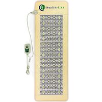 HealthyLine Amethyst Infrared Heating Pad 72in x 24in - Full Body Pain Relief - Firm