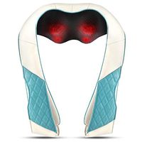 Neck Massager with Heat, KESHI Deep Kneading Back Massager, 3D Massage for Back Neck Shoulder Waist and Foot, Shiatsu Electric Muscles Relieve Electric Massager Use at Home Office and Car