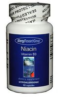 Allergy Research Group - Niacin (Vit B3) 90c