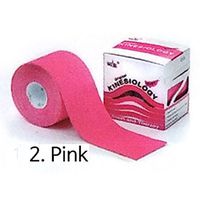 Kinesiology Tape Precut Roll Recovery Sports Athletic Physio Therapy Injury Support 10inch*2inch (2. Pink)