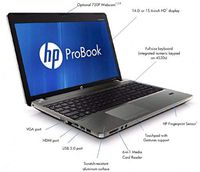 HP Probook 4540s HD 15.6 Inch Business Laptop NoteBook PC (Intel Core i3-3110M, 4GB Ram, 320GB Hard Drive, Camera, HDMI, WIFI, DVD-RW) Win 10 , Numeric KeyBoard (Renewed)