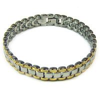 Men's Magnetic Stainless Steel Therapy Bracelet B 8.0"