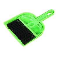Archi Mini Dustpan and Broom Set Pet Cleaning Supplies Cleaning Brush Cleaning Tool Set (Green)