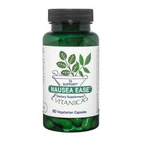 Vitanica Nausea Ease, GI Support, Vegan/Vegetarian, 60 Capsules
