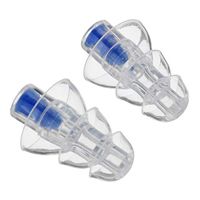 mansum Noise Canceling Earplugs for Concert Musician Live Motorcycle Hearing Swimming Protection - Blue,Blue