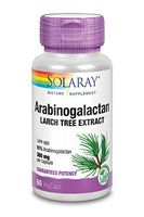 Solaray Arabinogalactan Supplement, 300mg, 60 Count