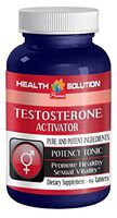 Testosterone Activator Sexual Vitality for Men and Women Potency Tonic (1 Bottle)