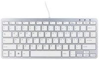 R-Go Compact Keyboard, QWERTZ (DE), White, Wired