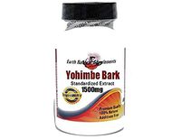 Yohimbe Bark Standardized Extract 1500mg * 100 Caps 100% Natural - by EarhNaturalSupplements