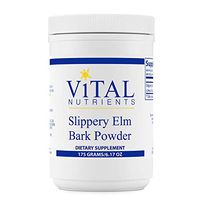 Vital Nutrients - Slippery Elm Bark Powder - Herbal Demulcent - Vegetarian - 175 Grams