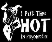 Legacy Innovations Harley Quinn White Decal Vinyl Sticker|Cars Trucks Vans Walls Laptop| White |5.5 x 4.5 in|LLI601