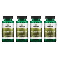 Swanson High Potency Quercetin 475 Milligrams 60 Veg Capsules (4 Pack)
