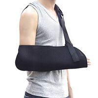 Arm Sling, Lightweight, Breathable, Ergonomically Designed Medical Sling - Adjustable Arm, Shoulder & Rotator Cuff Support for Broken & Fractured Bones,L