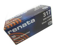 10pcs of Renata 317 SR516SW Swiss Watch Battery 1.55v Exp. 09.2015