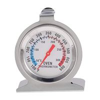 Oven Thermometer, Stainless Steel Food Meat Temperature Classic Stand Up Dial Oven Thermometer Gauge Gage Cooker Thermometer