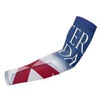 Sincerity First Veterans Day Flag UV Protection Cooling Arm Sleeves for Sports Cycling Men Women
