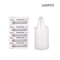 Sunvito 100Pcs Ear Thermometer Probe Covers, Lens Filters Disposable Covers for All Braun Thermometer Models and Other Types of Digital Thermometers