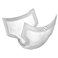 Covidien 1044 - Contoured Liner, 12" x 28", Overnight, White, 12/bg, 6 bg/cs