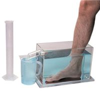 CanDo Baseline Volume Measuring, Foot Set, 5 Inch x 13 Inch x 9 Inch Cavity
