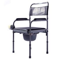 ZBYXZIGJ Home Chair Commode Chair Steel Hygienic Disability Elderly Potty Toilet Seat