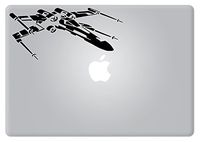 Star Wars X Wing Fighter v2 Apple Macbook Vinyl Decal Sticker