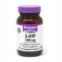 BlueBonnet Nutrition 5-htp 100 Mg Capsule, 60 Count