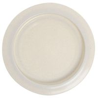 Maddak Ableware Sandstone Polypropylene Inner Lip Plate - 9"Dia x 1"H