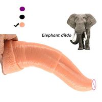 Huge Big Long Density (Ultra Soft, Ergonomically Designed, Bendable and Flexible) (Color : Purple)